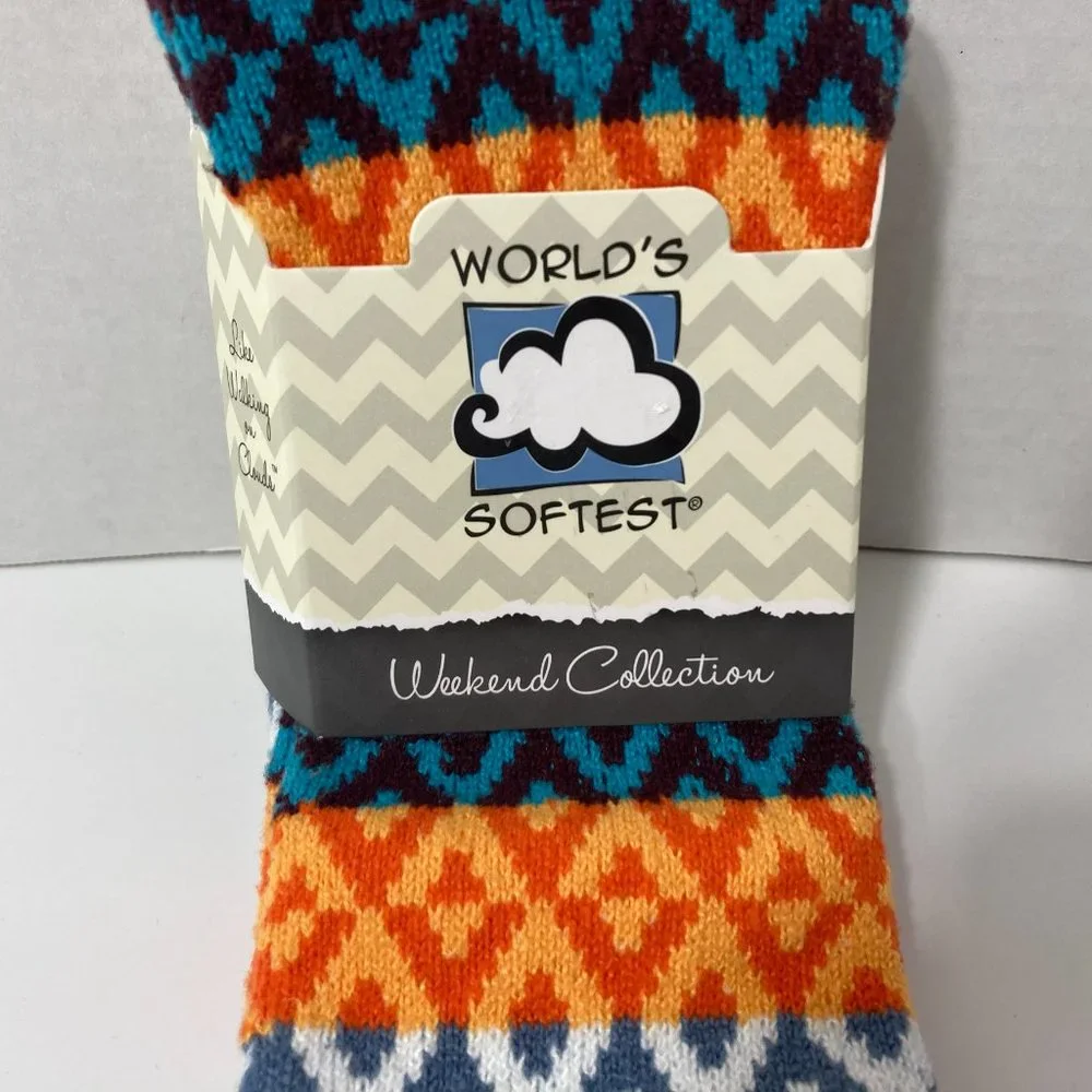 World's Softest Weekend Collection Knee Hi Socks - Picture 2 of 12